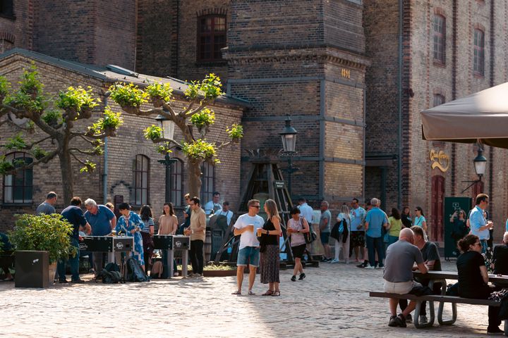 Den originale Bryggergård hos Home of Carlsberg.