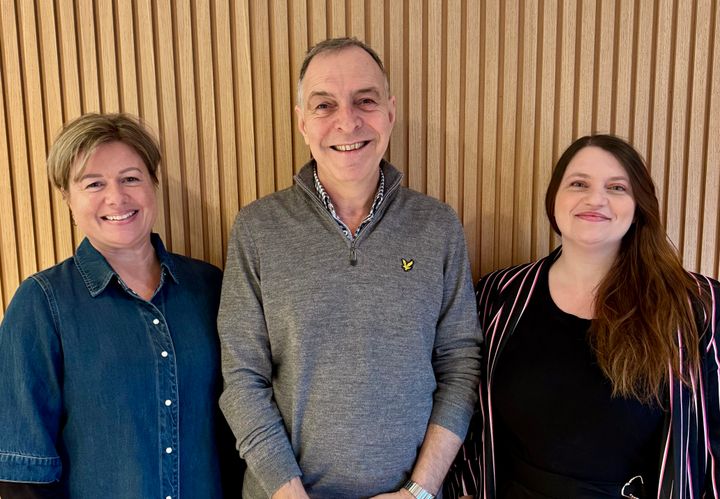 Fra venstre til højre: Gritt Pitz, Patrick Menzies og Jeanine Andersen