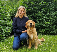 Eva Sandberg, lektor på Sveriges Lantbruksuniversitet, er projektleder på forskningsprojektet om stress og smerte hos hunde. Foto: Privat