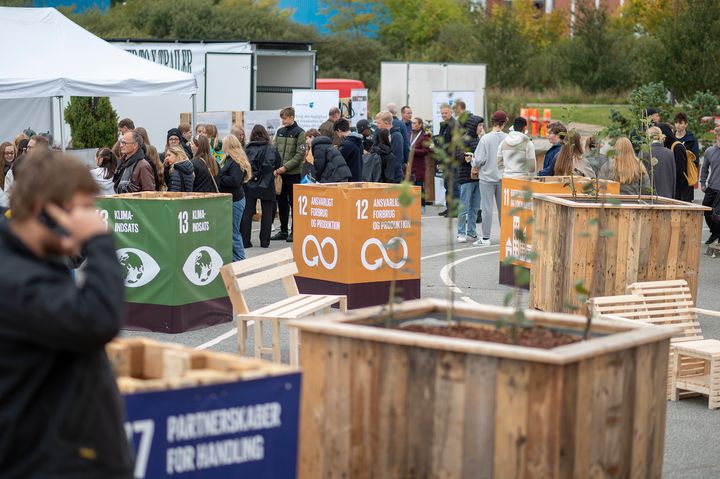 Aktivitet på eventpladsen ved Elværket Skive fra sidste år.