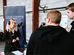 Podcastoptagelse under GIW 2024