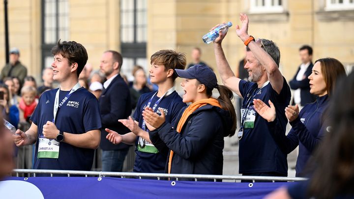 Kongefamilien ved Royal Run '25