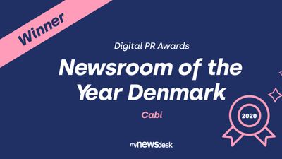 En international jury af kommunikationsfolk har kåret videnshuset Cabi som vinder af Newsroom of The Year.