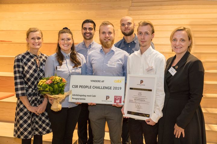 CSR People Challenge er i dag blevet uddelt til fem studerende fra Erhvervsakademi Aarhus