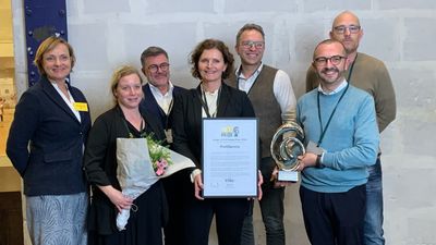 Billedtekst: ProfilService vinder CSR People Prize 2024 i kategorien Virksomheder med mere end 250 medarbejdere. Foto: Cabi