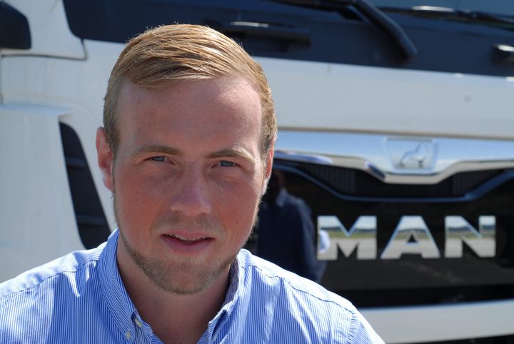 Jakob Wolther (27) - Ny salgskonsulent hos MAN