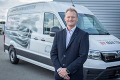 MANs varebilchef Nicolai Sperling er glad for at kunne gå i markedet med den nye MAN TGE med en længere garanti på reservedele end konkurrenterne
