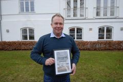 Erik Christiansen, MAN Esbjerg, blev kåret som årets MAN sælger 2015