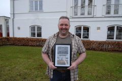 Jørgen Korsgaard, MAN Aalborg, blev kåret som årets MAN løve for sin særlige indsats for at sætte MAN i hele Nordjylland på landkortet i 2015