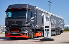 MANs nye elektriske lastbiler eTGX og eTGS kan nu bestilles i Danmark