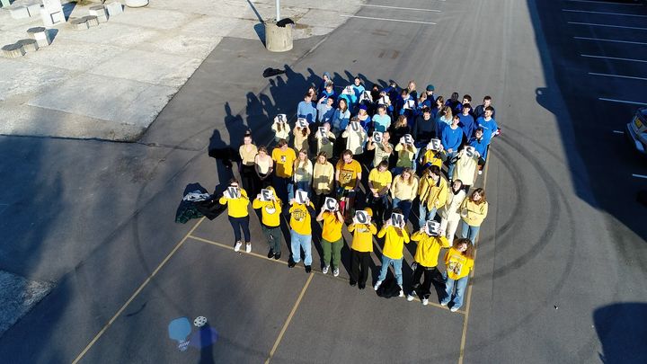 Siden 2022 har højskoler kunnet hjælpe ukrainske unge på højskole i Danmark. Billedet er fra Roskilde Festival Højskole tilbage i 2022.