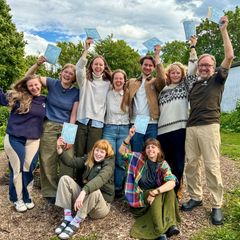 På Kalø Højskole ved Rønde etableres en ny skovhave og et væksthus, som skal danne ramme om undervisningen på højskolens faglinje Gro.