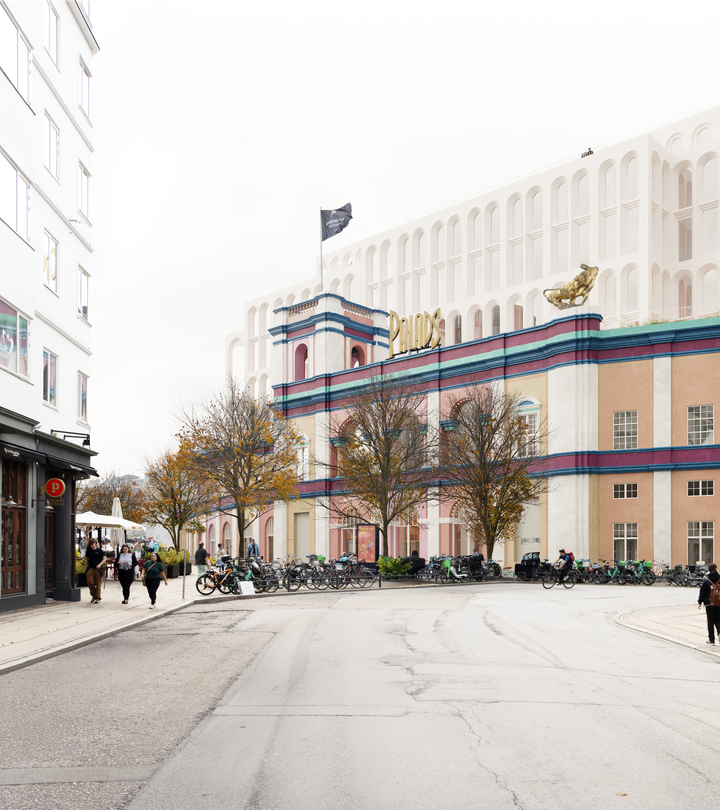 Visualisering af forslag til Palads
