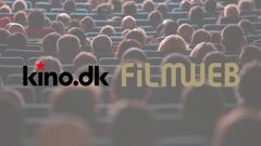 Kino.dk og Filmweb logoer med baggrund