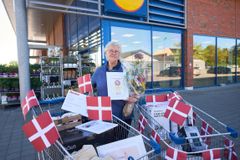 Aase Nielsen fra Lidl i Skive er Danmarks sødeste kassedame 2025