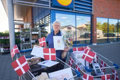 Aase Nielsen fra Lidl i Skive blev Danmarks sødeste kassedame 2025