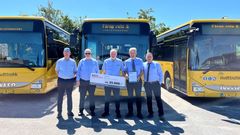 Faarup Rute- og Turistbusser får en 3. plads i Bedste Busselskab for små ruter