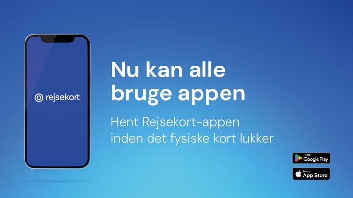 Alle kundegrupper kan nu rejse med Rejsekort-appen til den rigtige pris