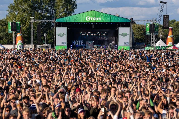Linje 2A kører til Grøn Koncert med korte mellemrum