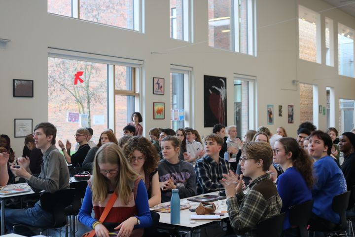 Billede fra Danske Gymnasieelevers Sammenslutning