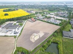 Området i Øster Toreby hvor den nye skov er plantet.