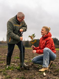 Foto af far og datter