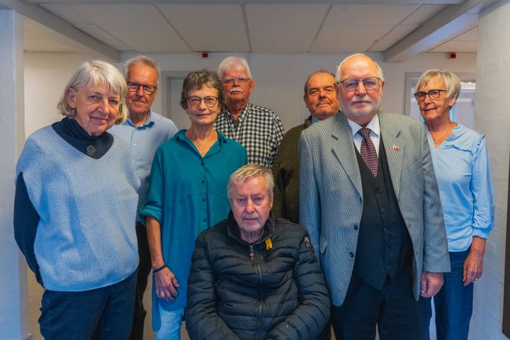 Billeder af de nye seniorråd fra 2026