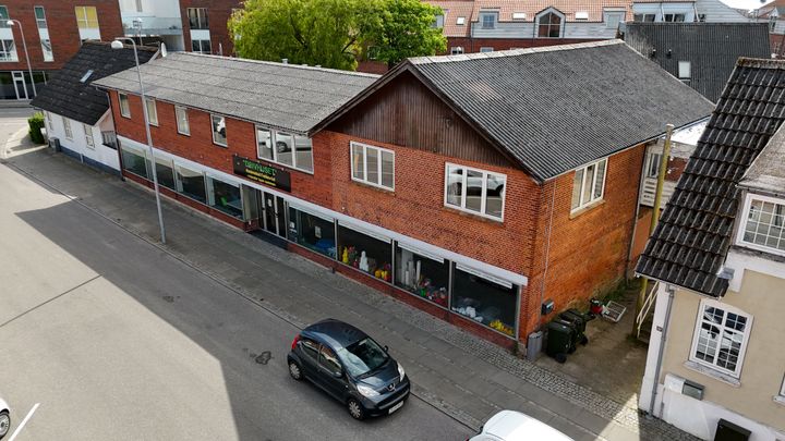 Foto af Langelund-bygningen - Østerbrogade 12-16 i Hedensted