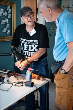 Foto fra Repair Caféen