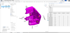 Onshape Model-Based Definition (MBD) shown in Aura Aero’s Onshape workspace. Courtesy of Aura Aero and PTC.