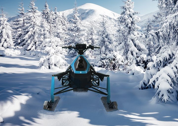 eSled - electric snowmobile