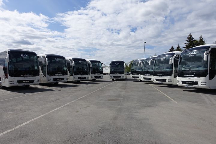 9 nye MAN Lions Coach til H.M. Kristiansens Automobilbyrå AS
