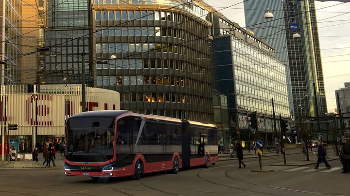 De nye 100 % elektriske bussene vil begynne å frakte passasjerer i Oslo fra slutten av 2023