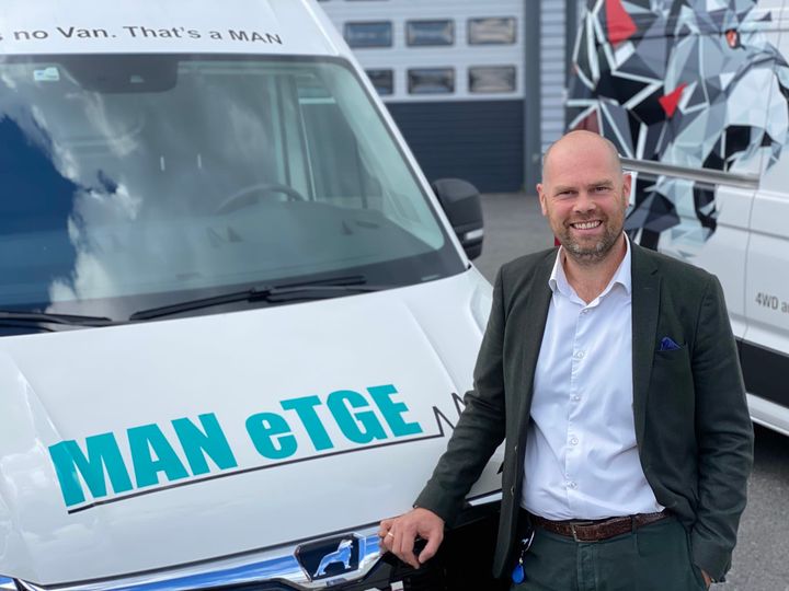 Christian Mundal Hagen er ny salgsdirektør for MAN TGE i Norge