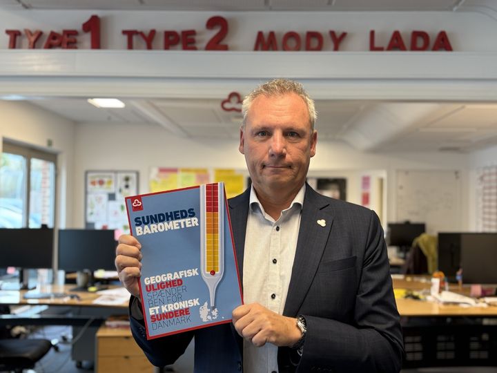 Claus Richter med sundhedsbarometer