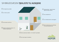 Er dit hus godt forberedt til sommerens skybrud? Tjek om der er flere af HOFORs gode råd, du bør følge.