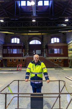 John Halkjær Christensen på Kløvermarken Pumpestation, 2025