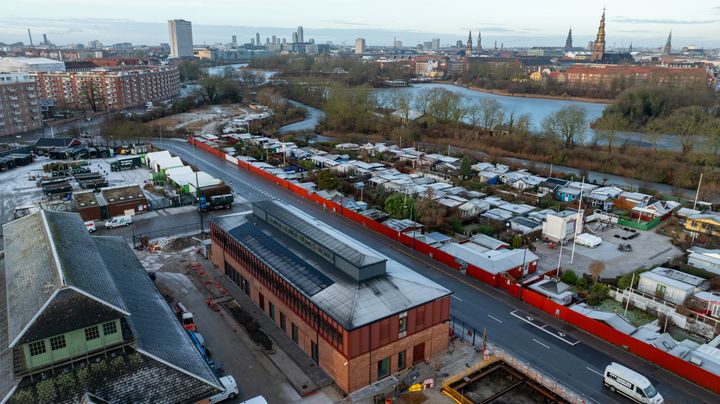 HOFOR etablerer ny varmepumpe på Herjedalgade på Amager.