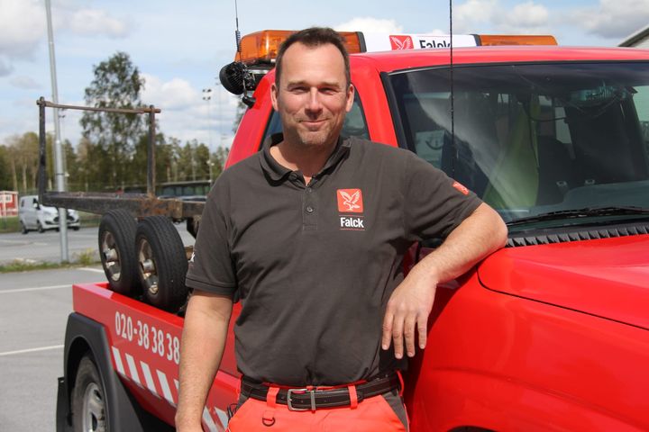 Denny Ullberg, Falckbärgare