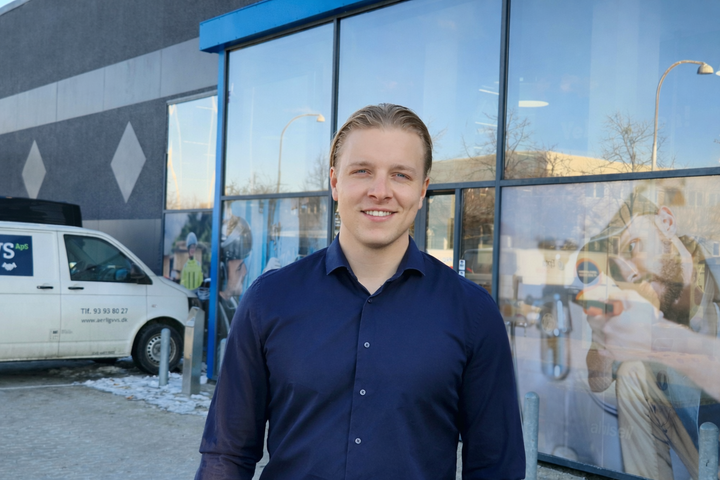 Som Ahlsell Danmarks nye salgschef for Industri, Region Øst, vil Lasse Wittrup Leth udvikle samarbejdet med industrivirksomheder på Sjælland.