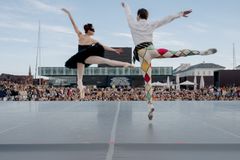 Kongelig sommerballet på Ofelia Plads