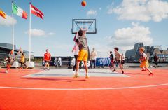 EM i streetbasket_Copenhagen Street Days på Ofelia Plads