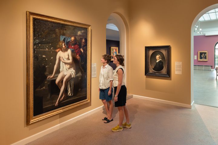 2025 bød også på vigtige nyerhvevelser i museets samling af kvindelige kunstnere, som her Artemisia Gentileschis 'Susanna og de ældste' (1644-48), der bragte samlingen op på fem værker af kvindelige kunstnere før 1700-tallet. Det viste sig at være et tilstrækkeligt antal til at give museet international bevågenhed og sammenstilles med Europas største samlinger.