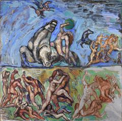 Richard Winther, Rytterslag, 1978-1985. Udlånt af Tobias Winther. Foto © Richard Winther