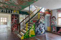 Richard Winthers Hus i Vindeby. Forhal. Foto © Richard Winther; Julie Vöge