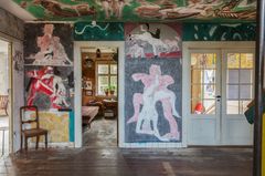 Richard Winthers Hus i Vindeby, Forhal. Foto © Richard Winther; Julie Vöge