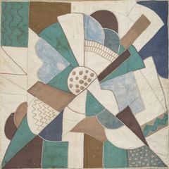 Christine Swane, DugKludetæppe i patchwork, 1920-1940, Designmuseum Danmark
