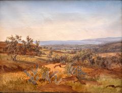Bolette Puggaard (1798–1847), 'Italiensk landskab', u.å., Nivaagaards Malerisamling