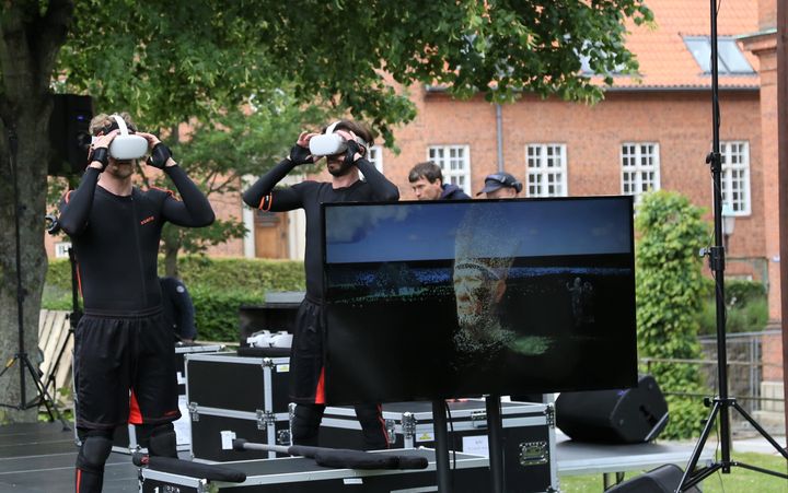 White Hole Theater har tidligere sat VR-forestillingen The Battle op i forbindelse med Viborg Snapsting.