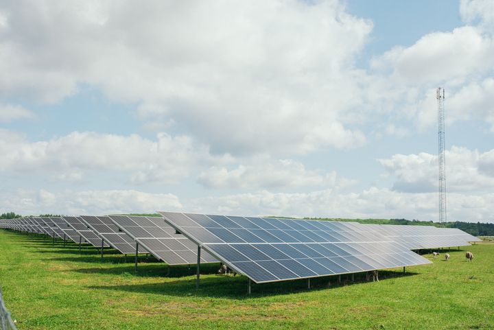 Energipark Tjele nu valgt til område for statslig udpeget energipark /Arkivfoto fra Kvosted solcelleanlæg.